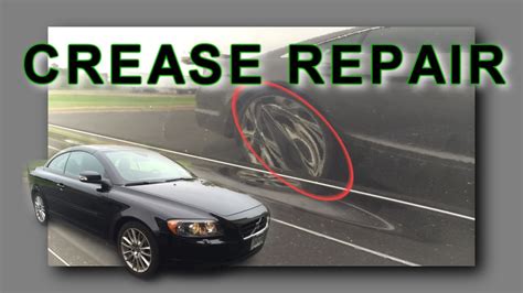 car door crease repair cost.